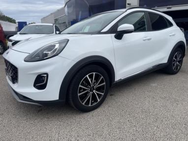 Voir le détail de l'offre de cette FORD Puma 1.0 EcoBoost 125ch mHEV Titanium 6cv de 2020 en vente à partir de 196.9 €  / mois