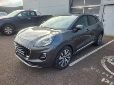 Voir le détail de l'offre de cette FORD Puma 1.0 EcoBoost 125ch mHEV Titanium X 6cv de 2021 en vente à partir de 188.11 €  / mois