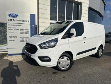 Voir le détail de l'offre de cette FORD Transit Custom Fg 340 L1H1 2.0 EcoBlue 130 Trend Business 7cv de 2021 en vente à partir de 244.73 €  / mois