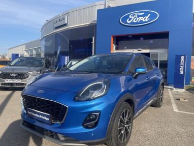 Voir le détail de l'offre de cette FORD Puma 1.0 EcoBoost 125ch mHEV Titanium 6cv de 2022 en vente à partir de 207.38 €  / mois