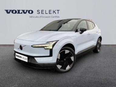 Voir le détail de l'offre de cette VOLVO EX30 Single Extended Range 272ch Ultra de 2024 en vente à partir de 40 999 €