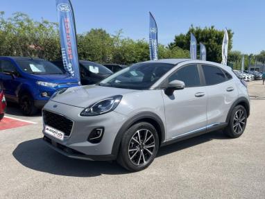 Voir le détail de l'offre de cette FORD Puma 1.0 EcoBoost 125ch mHEV Titanium 6cv de 2021 en vente à partir de 207.92 € / mois
