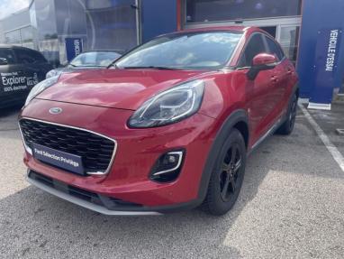 Voir le détail de l'offre de cette FORD Puma 1.0 Flexifuel 125ch S&S mHEV Titanium de 2022 en vente à partir de 191.78 €  / mois