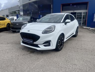 Voir le détail de l'offre de cette FORD Puma 1.0 EcoBoost 155ch mHEV ST-Line X 8cv de 2022 en vente à partir de 241.01 €  / mois