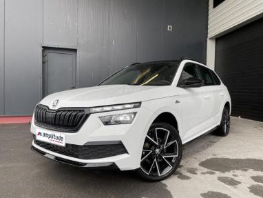 Voir le détail de l'offre de cette SKODA Kamiq 1.0 TSI Evo 110ch Monte-Carlo de 2023 en vente à partir de 22 499 €