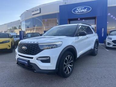 Voir le détail de l'offre de cette FORD Explorer 3.0 EcoBoost 457ch Parallel PHEV ST-Line i-AWD BVA10 25cv de 2021 en vente à partir de 635.12 € / mois